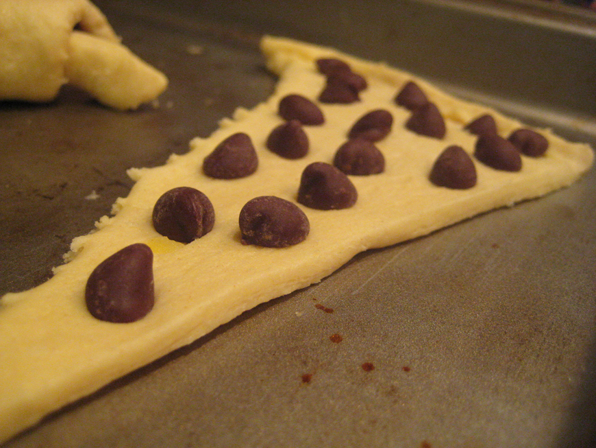 Chocolate Kwasaunts.