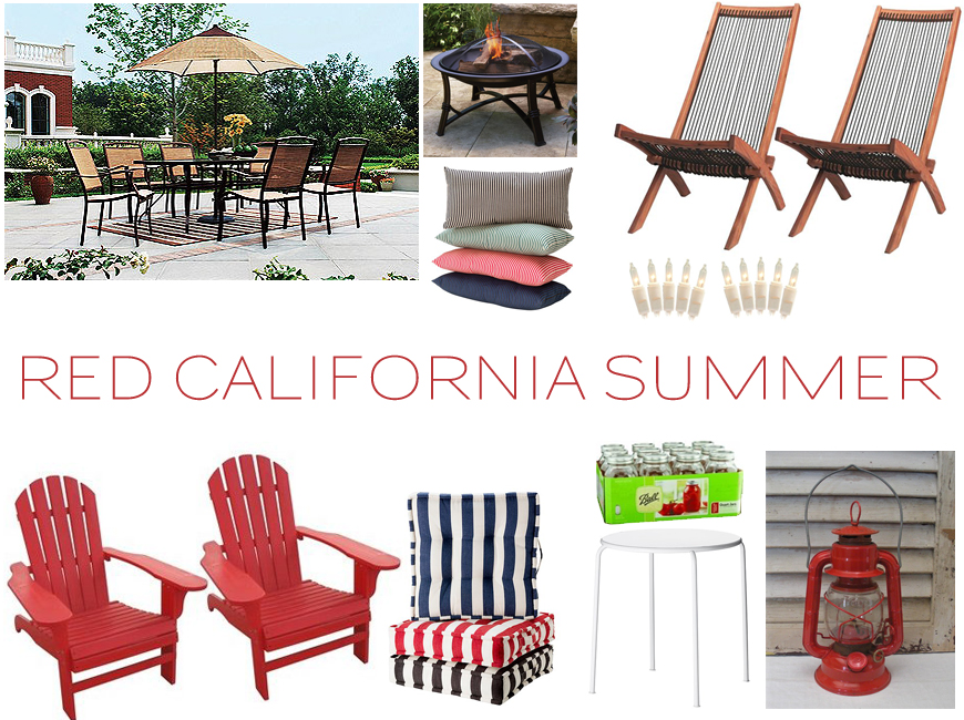 Red California Summer