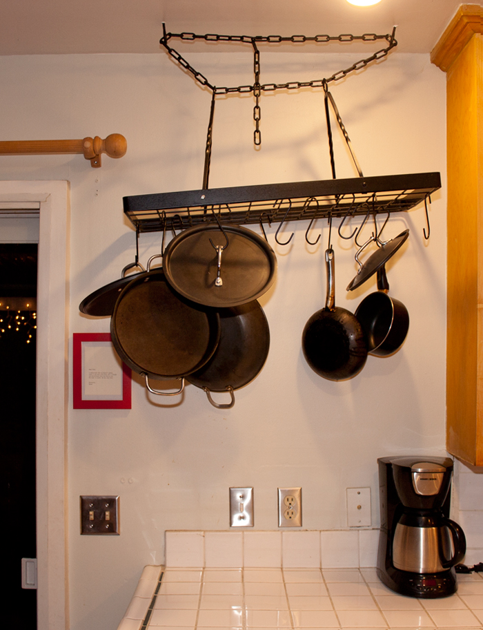 Pot racking.